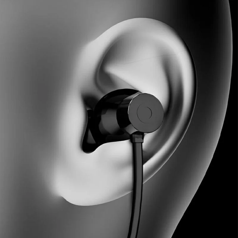 ERAZER EQ-Z02 Pro Bluetooth-compatible Neckband Earphones ENC Noise Cancelling Wireless Headphones for Sports (Invested By Lenovo) - Black