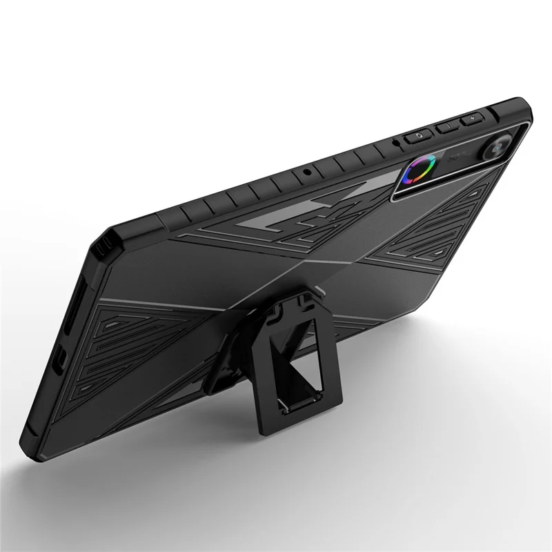 For Lenovo Legion Y700 (Gen 5) TPU Case Kickstand Tablet Protective Cover - Black