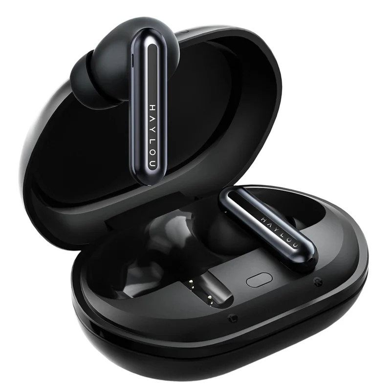 HAYLOU Mori Plus T016 Bluetooth-compatible 6.0 Earbuds ANC 28H Battery Hi-Fi Wireless Earphones - Black