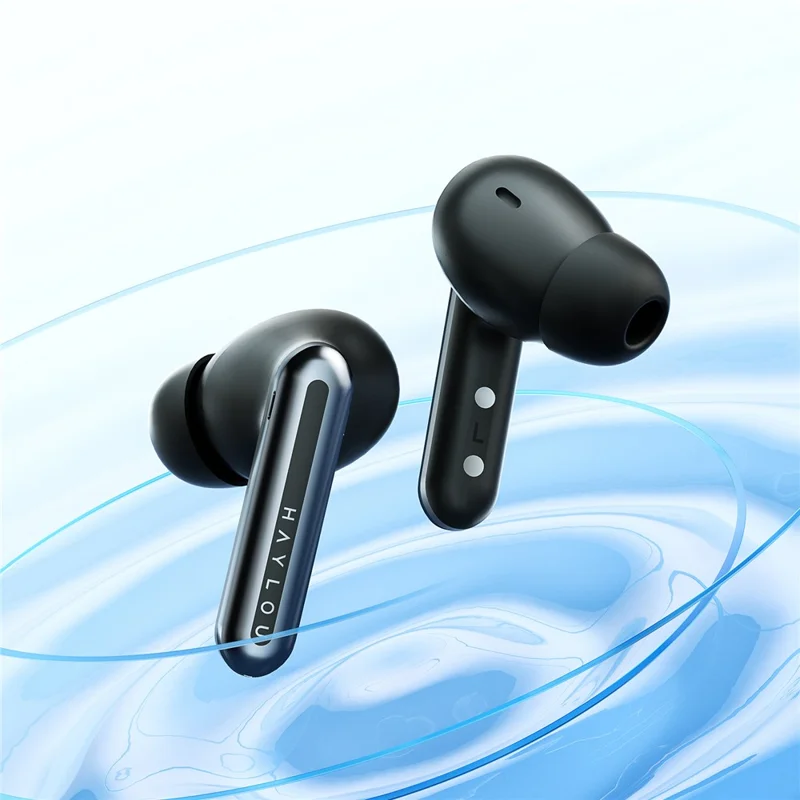 HAYLOU Mori Plus T016 Bluetooth-compatible 6.0 Earbuds ANC 28H Battery Hi-Fi Wireless Earphones - Black