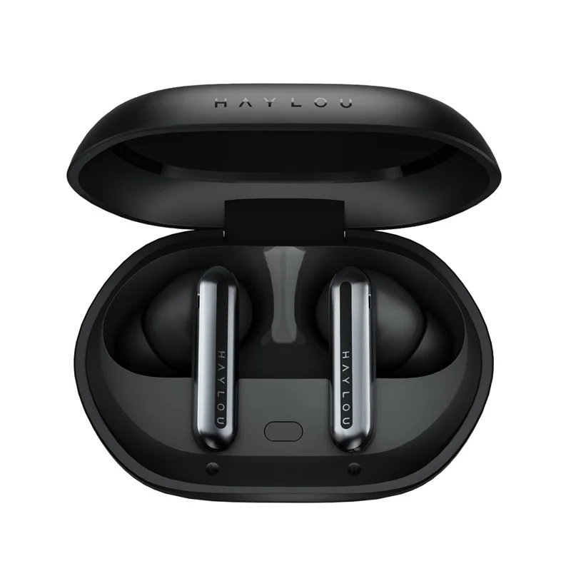 HAYLOU Mori Plus T016 Bluetooth-compatible 6.0 Earbuds ANC 28H Battery Hi-Fi Wireless Earphones - Black