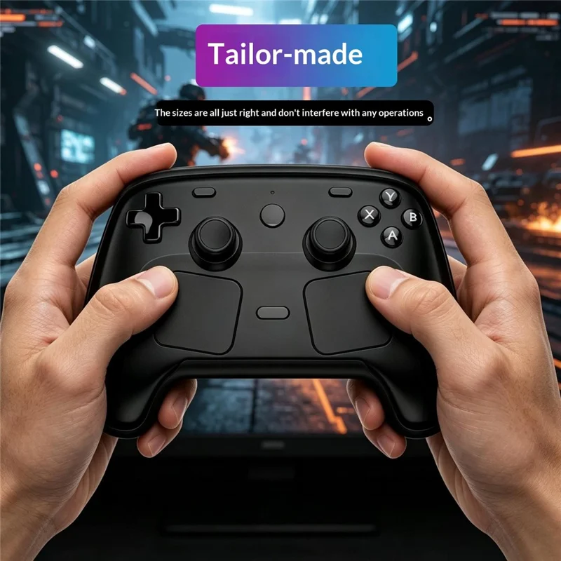 TPU Case for Steam Controller 2 Shockproof Anti-slip Protective Cover with L4 / L5 and R4 / R5 Buttons