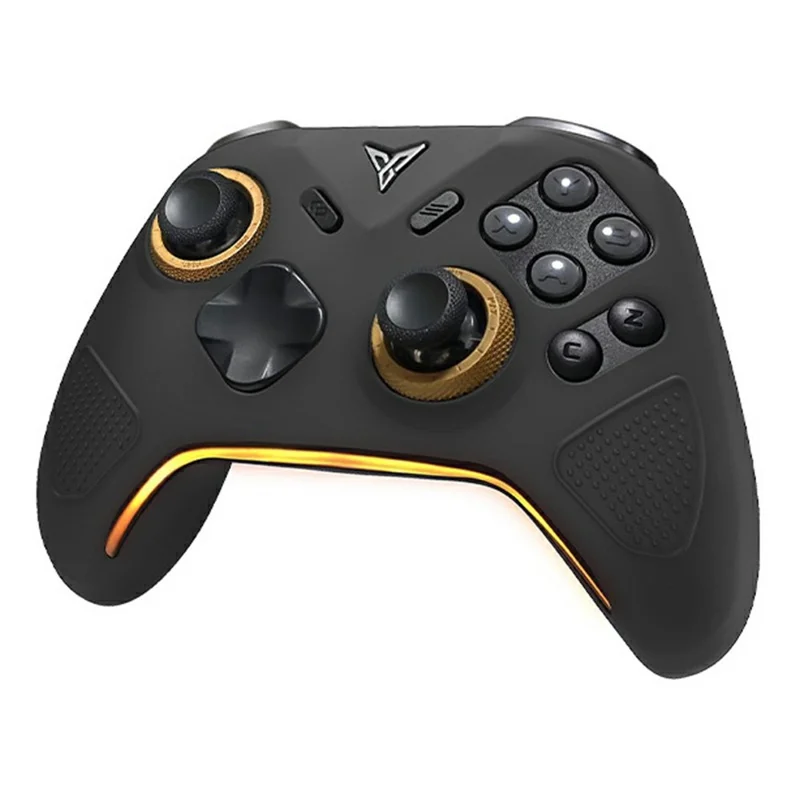 Silikonhülle für Flydigi Black Warrior 5 Pro Gamepad, 360-Grad-Vollschutz, rutschfeste, stoßfeste Abdeckung – Schwarz