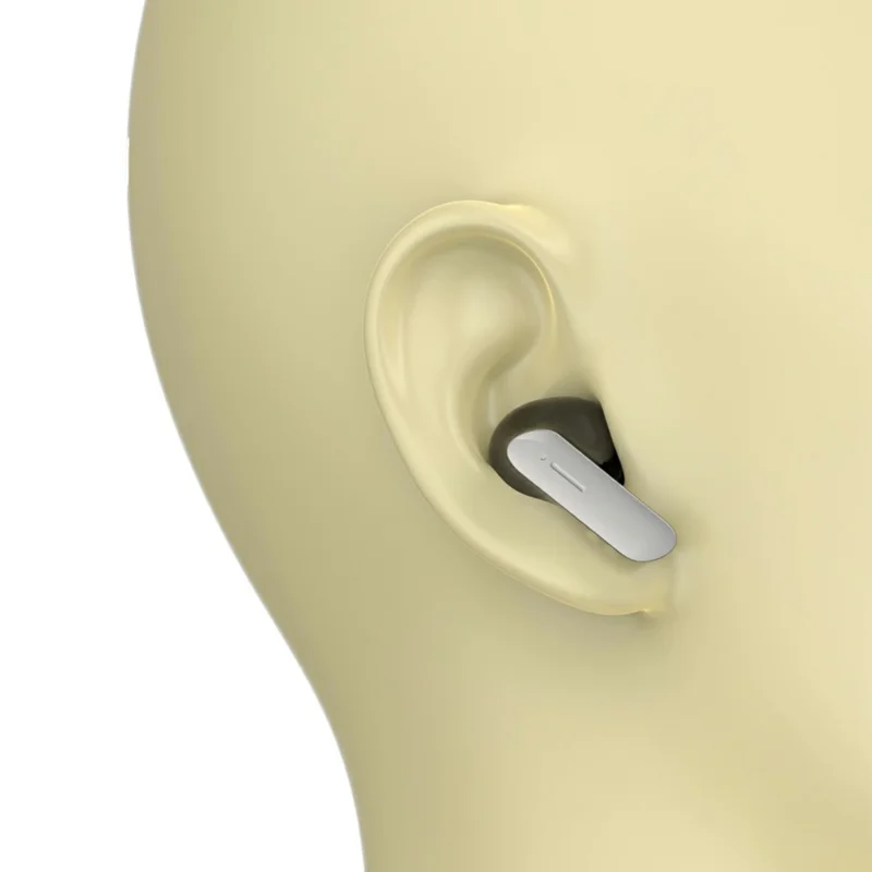VSIDEA A93S TWS Cuffie Bluetooth Cuffie Wireless con Bassi Profondi, Cuffie In-Ear per Gaming - Nero Argento