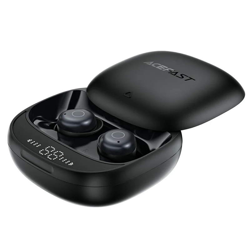 ACEFAST W10 In-Ear Wireless Earbuds Bluetooth-compatible 6.0 TWS Earphones ANC IPX4 for Sleep - Black