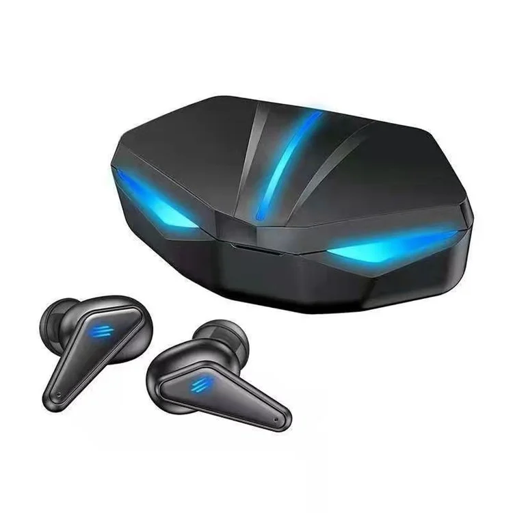 K55 Gaming Headsets TWS Bluetooth-compatible Earphone with Mic Bass Sound PUBG Wireless Headphone