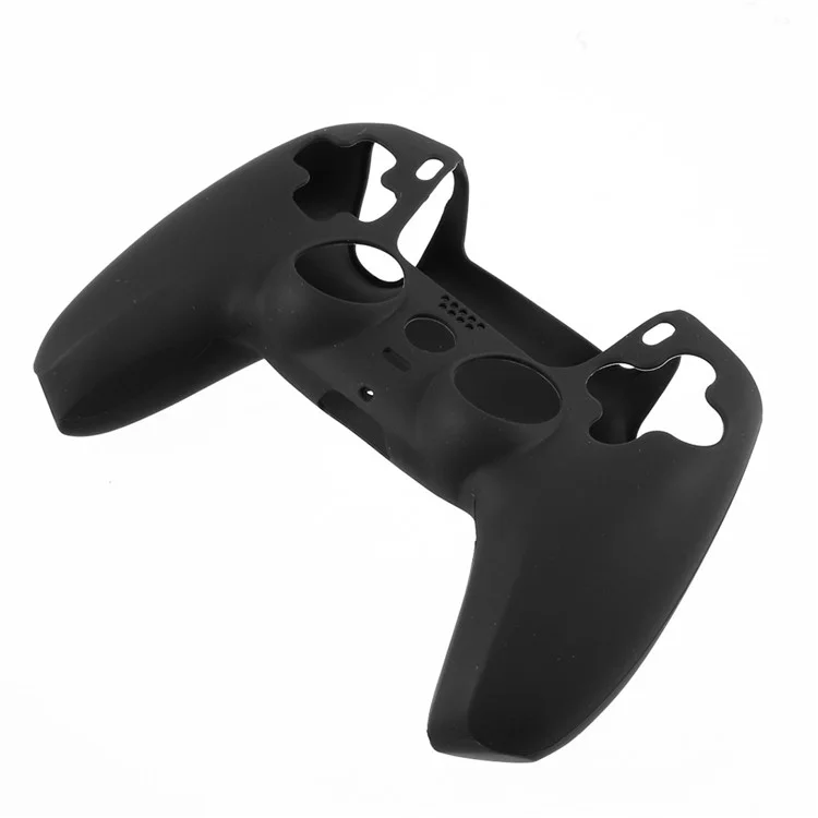 Soft Silicone Cover Protector Case for Sony PlayStation 5 - Black
