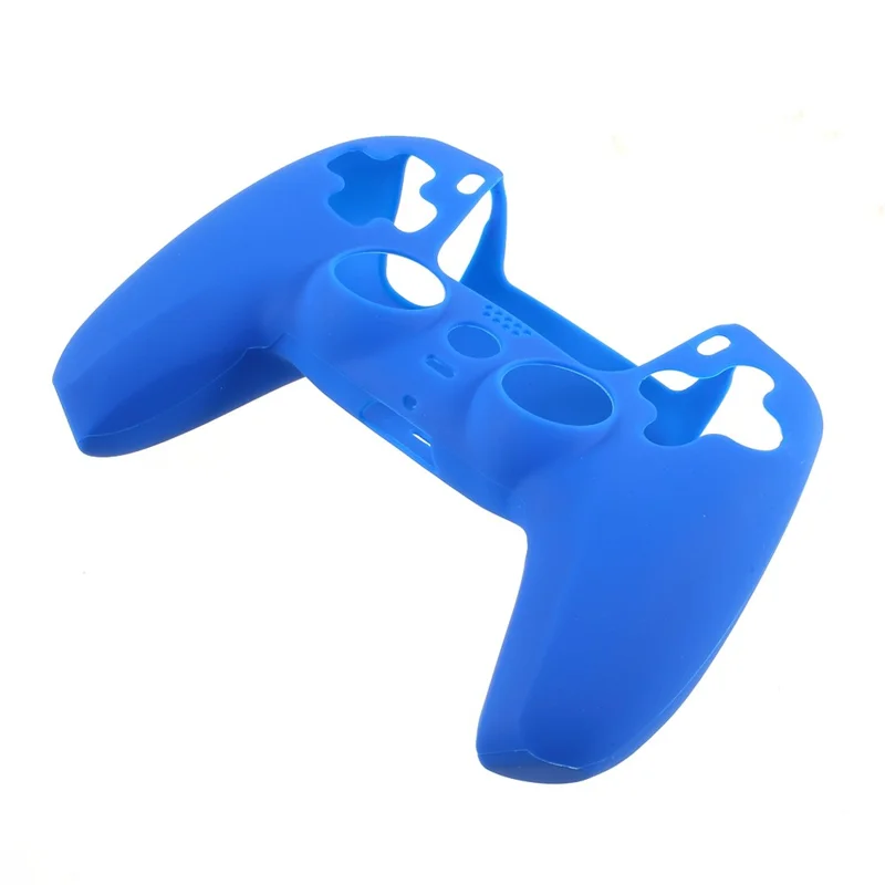 Soft Silicone Cover Protector Case for Sony PlayStation 5 - Blue