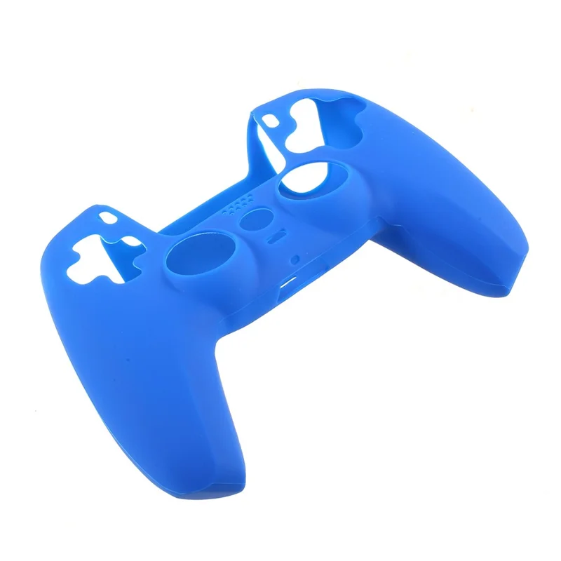 Soft Silicone Cover Protector Case for Sony PlayStation 5 - Blue