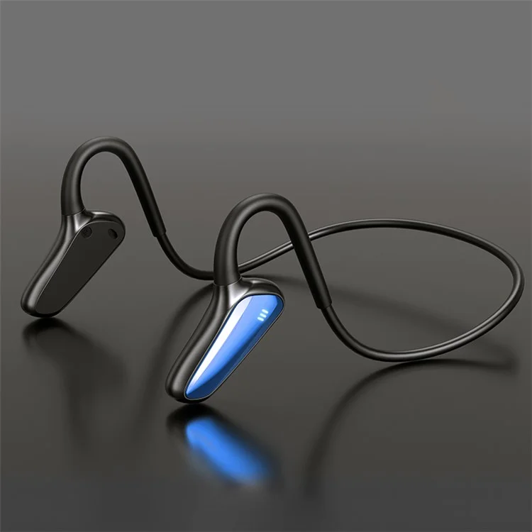 M-D8 Bone Conduction Headphones Open Ear Bluetooth-compatible 5.0 Wireless Stereo Earphones - Blue