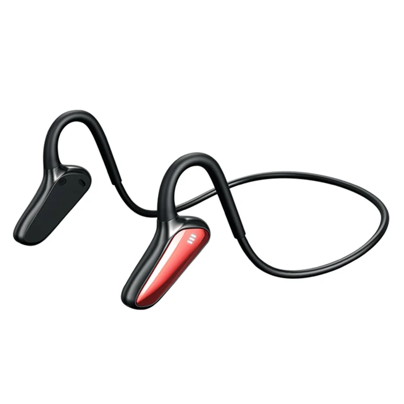 M-D8 Bone Conduction Headphones Open Ear Bluetooth-compatible 5.0 Wireless Stereo Earphones - Red