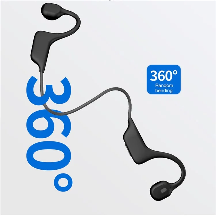 Auriculares inalámbricos Bluetooth de conducción ósea DG08 Estéreo IPX6 Resistentes al agua Auriculares deportivos con micrófono
