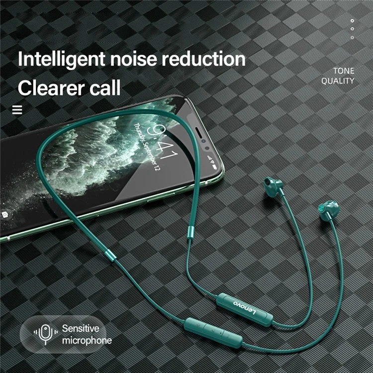 Écouteurs de Couche Sans Fil Lenovo SH1 Bluetooth 5.0 - Bleu