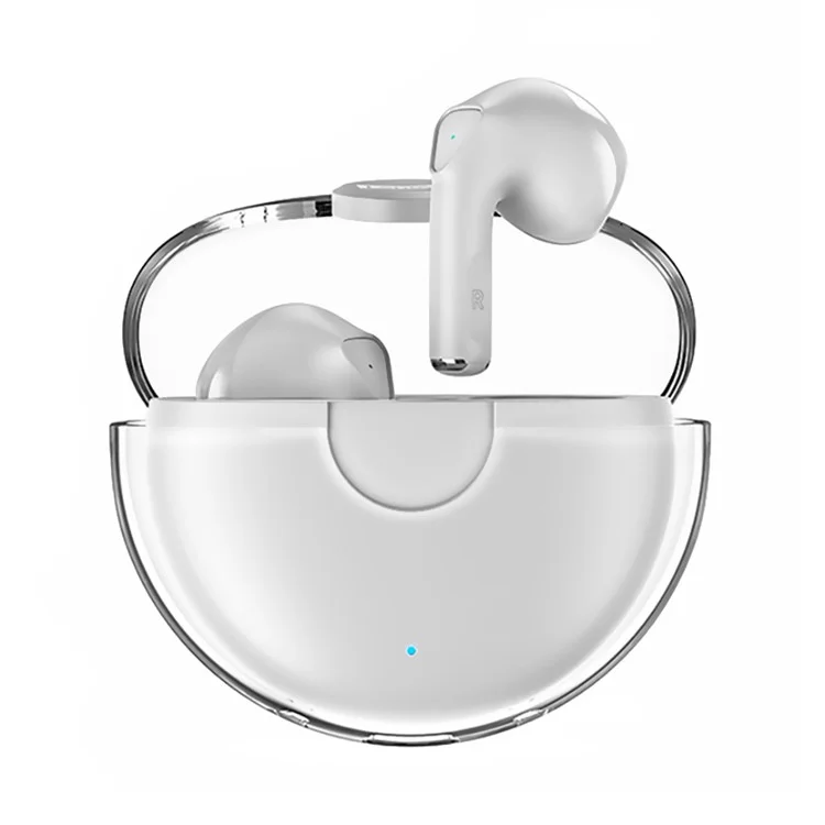 Lenovo LP80 TWS Auriculares Bluetooth Auriculares Con Auriculares Bluetooth Resistentes al Agua - Blanco