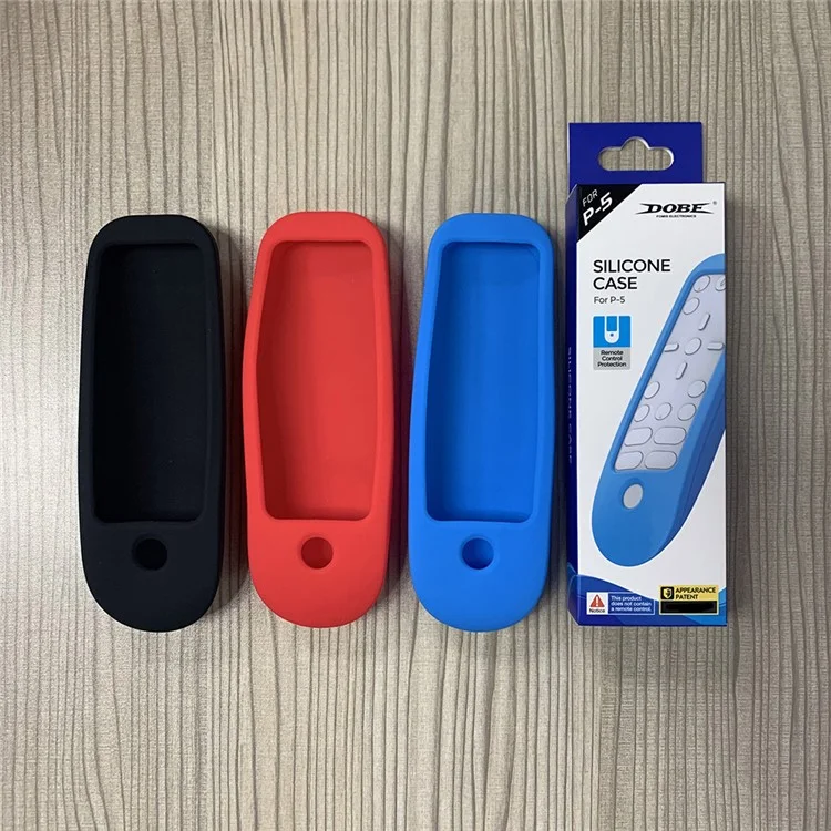 DOBE TP5-1536 Anti-slip Remote Control Cover Drop Resistant Silicone Case for PS5 Game Console Remote Control - Black