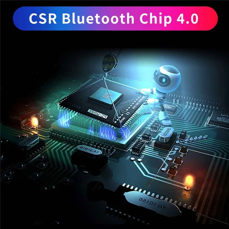 Lunettes de soleil intelligentes à conduction osseuse G1 Bluetooth sans fil Écouteur mains libres Anti-lumière bleue Lunettes de musique - Noir/Bleu