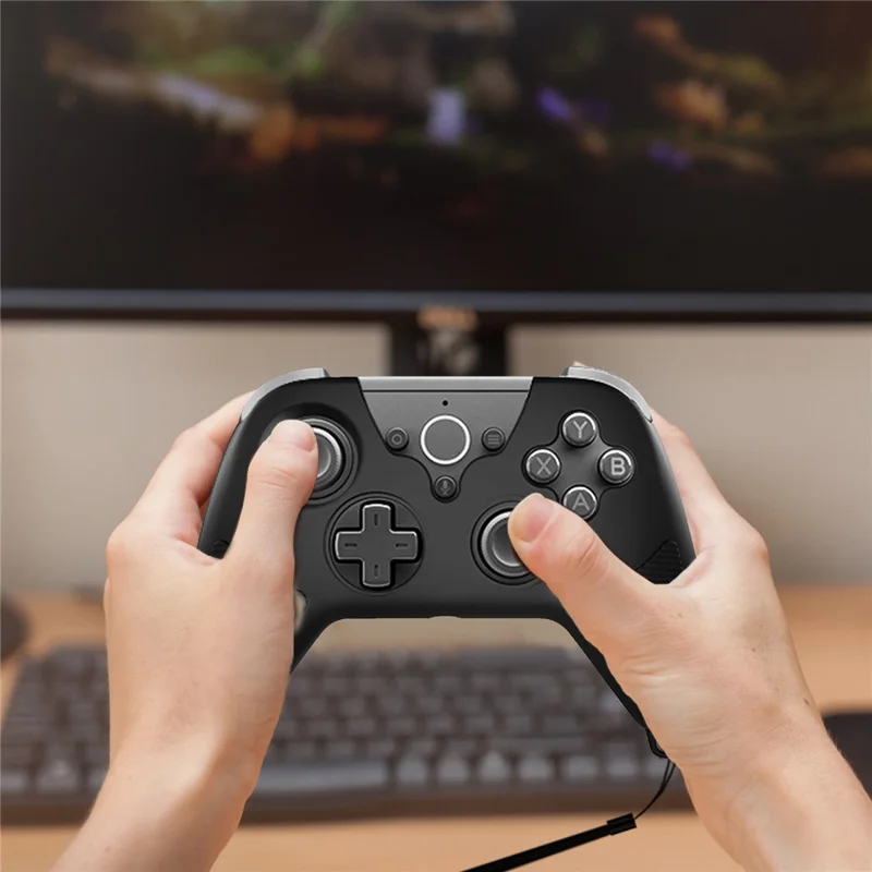 Capa Protetor De Cobertura De Silicone Antiderrapante V2 Para Controlador Sony PS5 - Preto