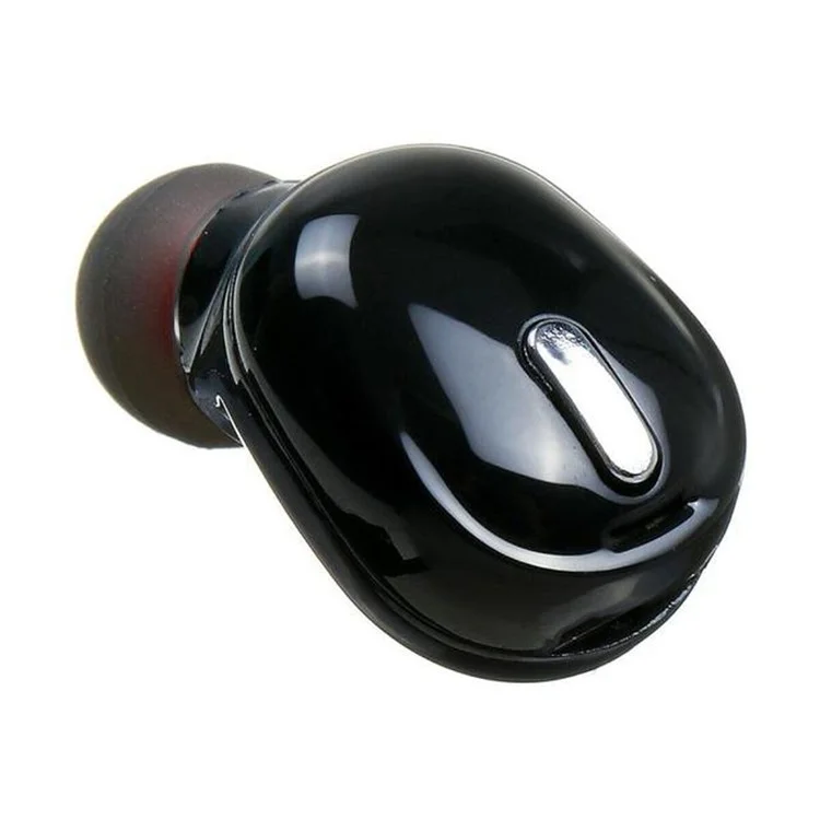 X9 Mini Stereo Sound Wireless Headphones Bluetooth-compatible 5.0 In-ear HiFi Earphone with Mic - Black