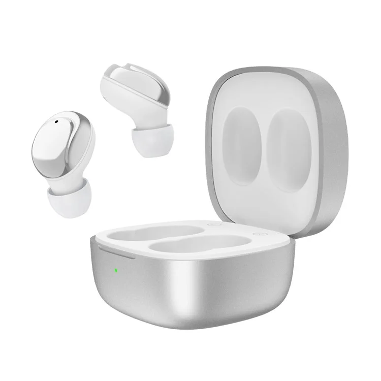 XY-30 Galvanikdesign Mini Wireless Bluetooth-Kopfhörer Tws In-Ear-Sport-Stereo-Musik-Anruf Headset-Ohrhörer - Silber-