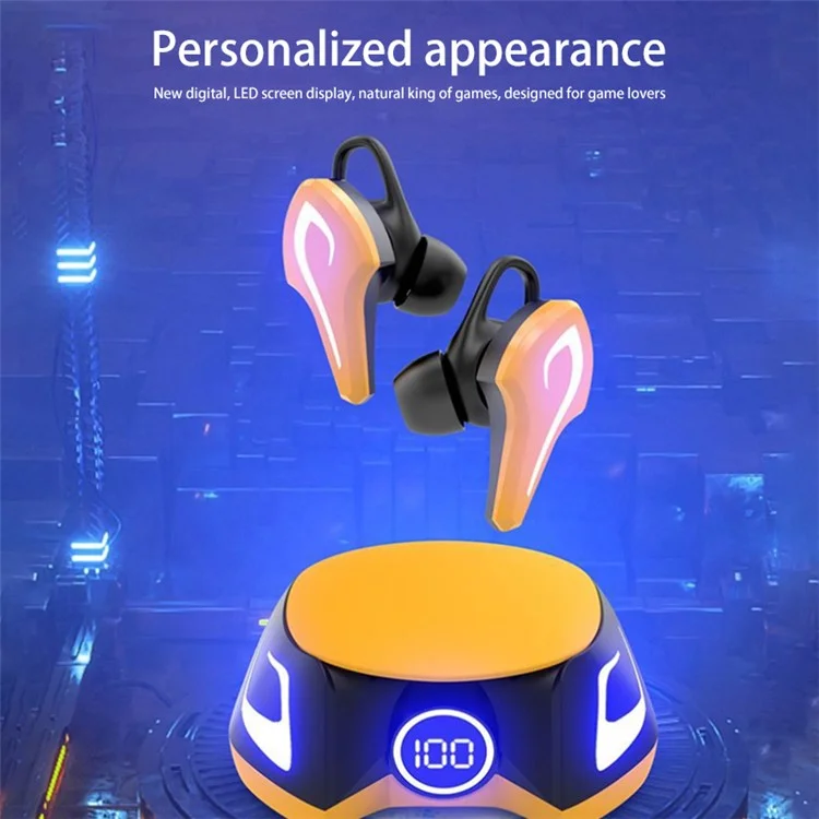 K8 TWS Bluetooth Kopfhörer Sportkopfhörer Kabellose Kopfhörer Dual-Mode In-Ear-Kopfhörer Mit Niedriger Latenz TWS HiFi Gaming Kopfhörer - Silber