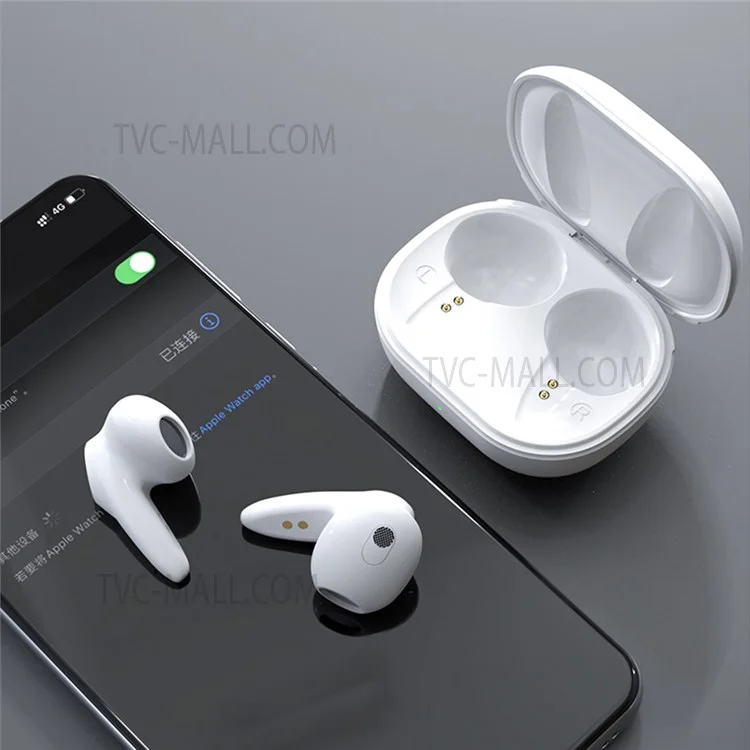 P18 TWS Mini Wireless Bluetooth-compatible Earphone Noise Cancelling Stereo Music Calling Sports In-ear Headset - Black
