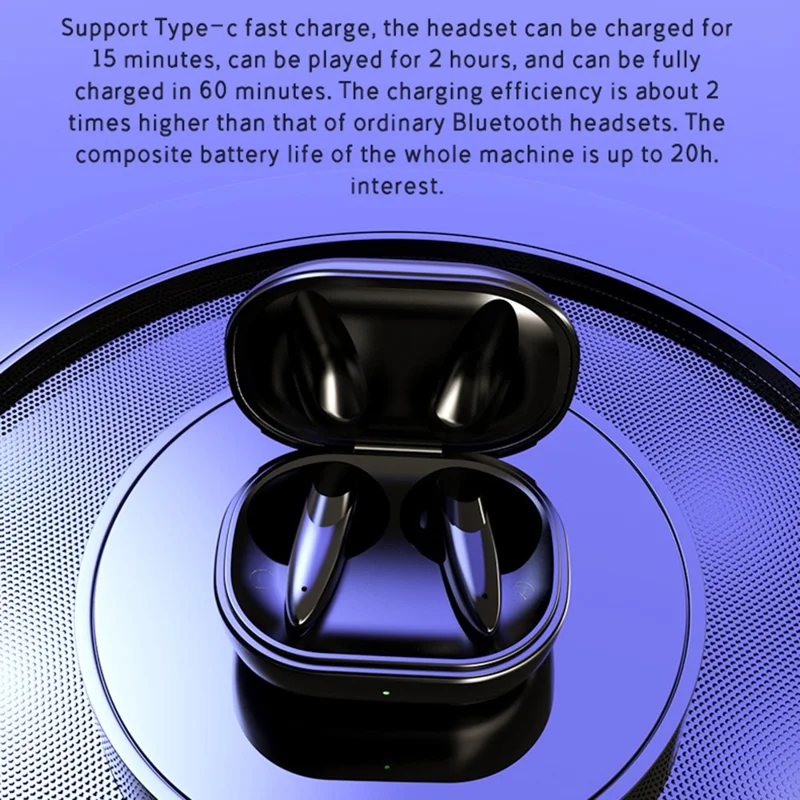 P18 TWS ميني سماعات بلوتوث لاسلكية، سماعات رأس داخل الأذن بخاصية إلغاء الضوضاء، موسيقى ستيريو، مكالمات، رياضة - وردي