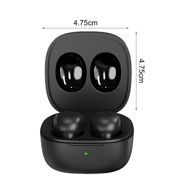 XY-30 TWS Wireless Bluetooth-compatible 5.0 Sports Earphone Earbuds Waterproof Touch Music Calling Headset - Black