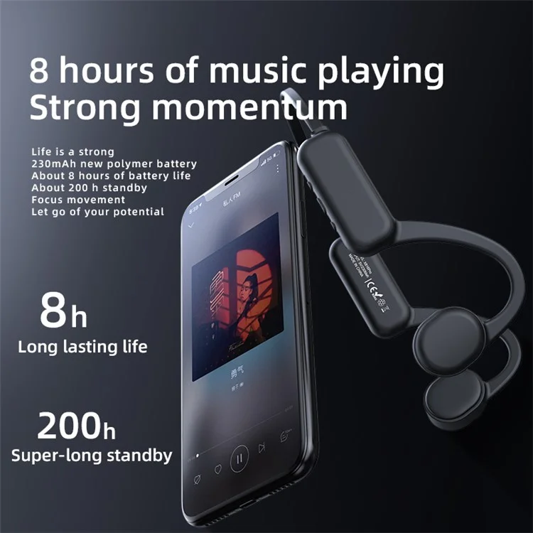 DG-X18 Pro 32G Memory Bluetooth 5.0 Conduction Orse Conduction Cécheurs Ipix8 Ipix8 Lect