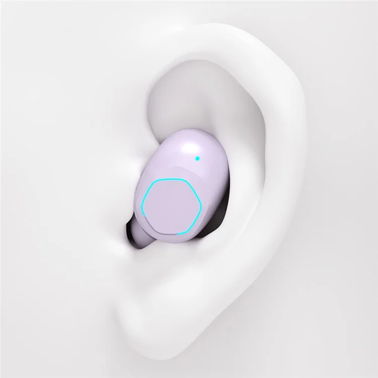 M13 Bluetooth Wireless Ohrhörer Wireless Ohrhörer LED-Anzeigebildschirm Wasserdichte Ohrhörer Headsets Mit Ladekorb Für Spiele Laufen Radfahren Gehen - Rosa