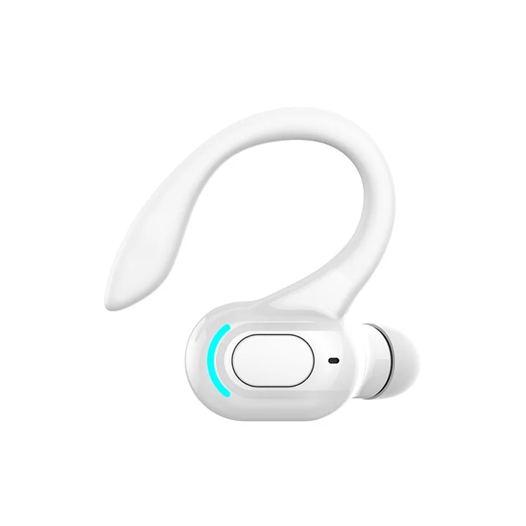 F8 Earphones TWS In-ear Bluetooth-compatible Earbuds Headphones with Mic and IPX4 Water Resistance - White