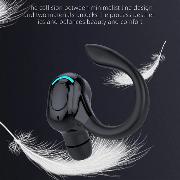 F8 Earphones TWS In-ear Bluetooth-compatible Earbuds Headphones with Mic and IPX4 Water Resistance - White