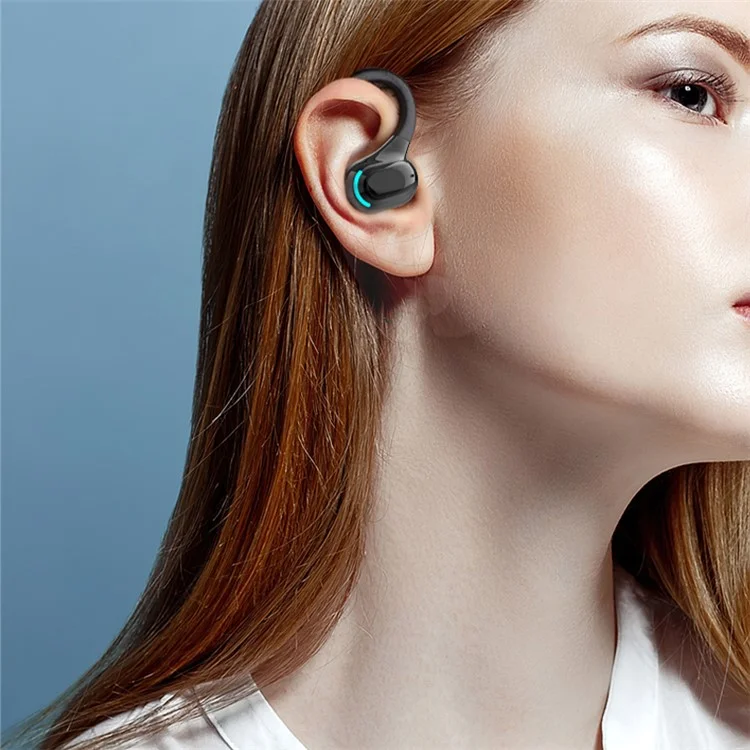 F8 Earphones TWS In-ear Bluetooth-compatible Earbuds Headphones with Mic and IPX4 Water Resistance - White