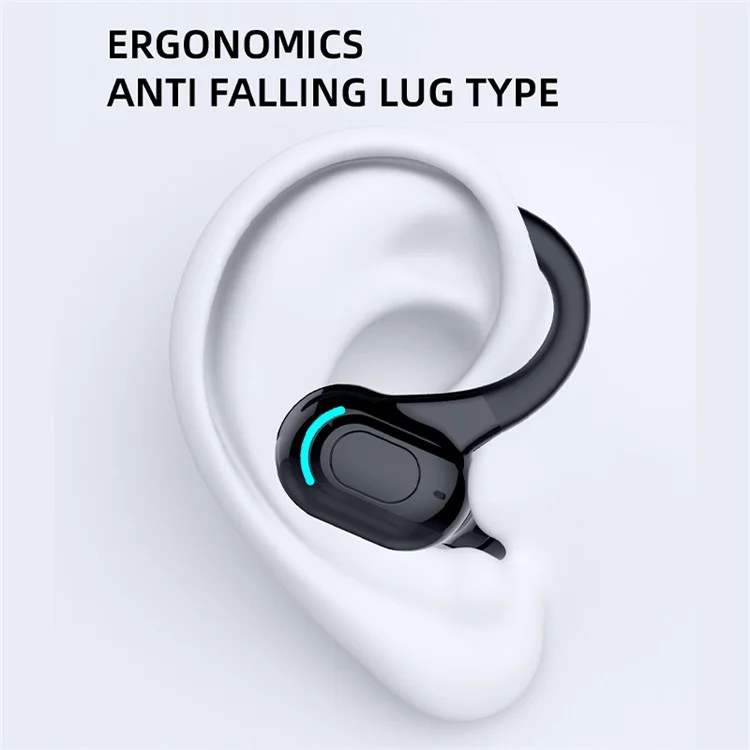 F8 Earphones TWS In-ear Bluetooth-compatible Earbuds Headphones with Mic and IPX4 Water Resistance - White