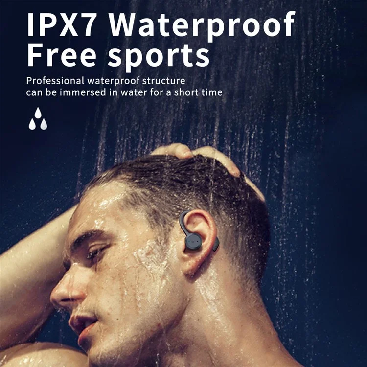 CYBORIS CYB-BE1034 IPX7 Auricular deportivo impermeable TWS Auricular Bluetooth Gancho de oreja
