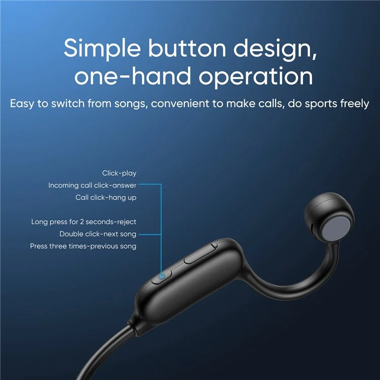 Wholesale Customize JOYROOM JRX2 Bone Conduction Headphones Air