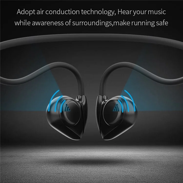 JOWAY H175 Air Conduction Headset Ultra Light Bluetooth-compatible Headphone Portable Sports Earphone for Outdoor Running/Indoor Fitness