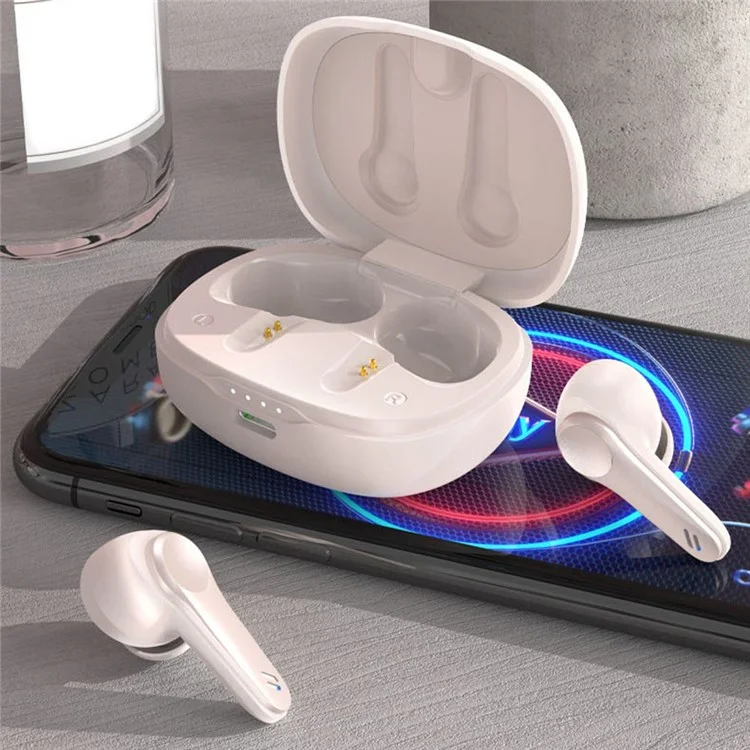 L13 TWS Wireless Bluetooth E-sports Earphone In-ear Stereo Music Game Touch Headset - Schwarz
