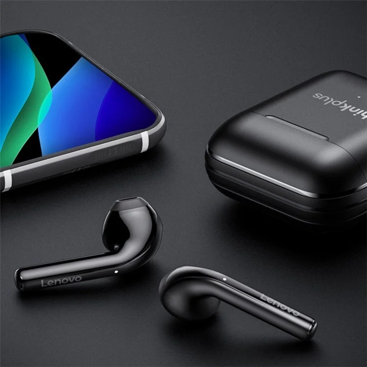 Lenovo Thinkplus LP2 TWS Auricolare Wireless Earphone Bluetooth 5.0 Cuffie a Basso Taglio a Basso Punto Stereo Con Cuffie Aggiornate Con Rumore ENC Mic Ipx5 Auricolari Impermeabili - Bianca