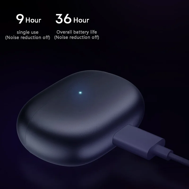 XIAOMI Redmi Buds 4 Pro Bluetooth-compatible 5.3 Wireless TWS In-ear Earphone Stereo Sound Noise Reduction Sports Earbud with Charging Case - White