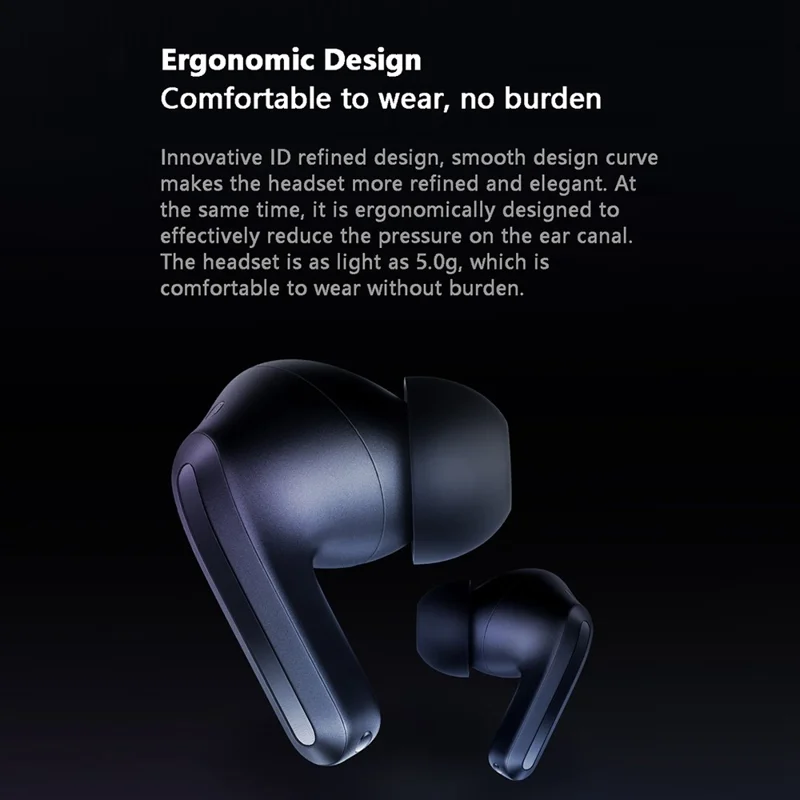 XIAOMI Redmi Buds 4 Pro Bluetooth-compatible 5.3 Wireless TWS In-ear Earphone Stereo Sound Noise Reduction Sports Earbud with Charging Case - White