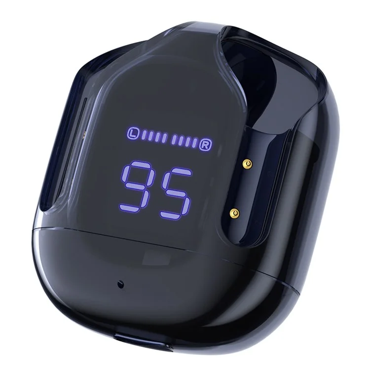 ACEFAST T6 TWS Wireless Bluetooth 5.2 Earphone Earbuds In-ear Stereo Music Calling Headset with Translucent Charging Case - Sapphire Blue