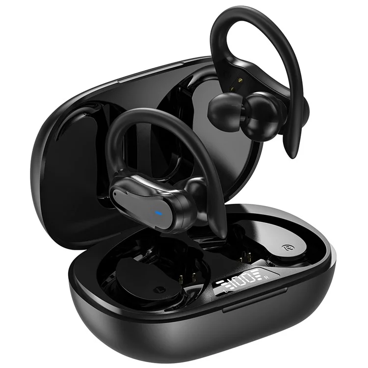 I27 Ohr Hook Design Kopfhörer Bluetooth 5.1 Wireless Headset TWS Ohrhörer Stereo Sound Sportbud Mit Ladekoffer