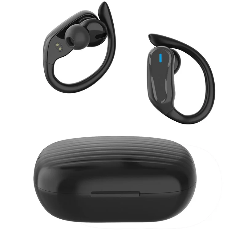 I27 Ohr Hook Design Kopfhörer Bluetooth 5.1 Wireless Headset TWS Ohrhörer Stereo Sound Sportbud Mit Ladekoffer