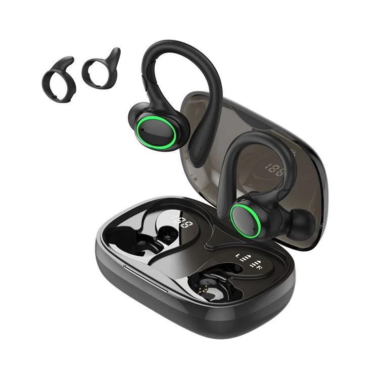 I25 TWS Wireless Bluetooth-compatible 5.1 Earphone Sweatproof Waterproof Stereo HiFi Sound Music Headset with LED Charging Case