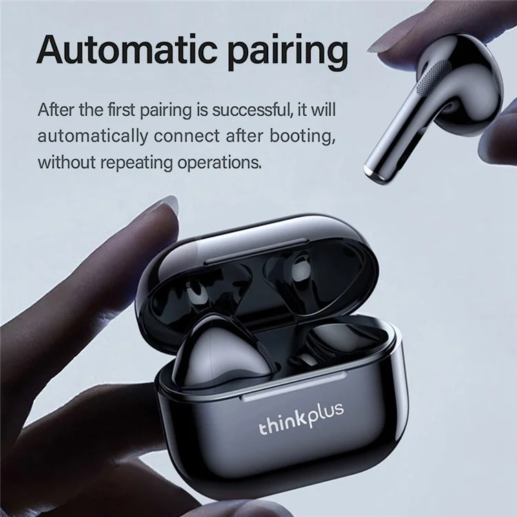 LENOVO Thinkplus LP40 Bluetooth 5.0 TWS-Ohrhörer mit Geräuschreduzierung, In-Ear-Kopfhörer mit 300-mAh-Ladegehäuse - Weiß