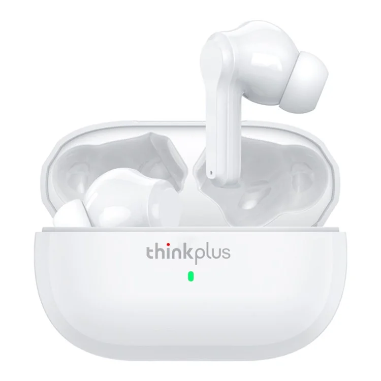 LENOVO Thinkplus LP1S TWS Wireless Headset Bluetooth 5.0 Headphones ANC HiFi Music Sports Earbuds with Mic - White