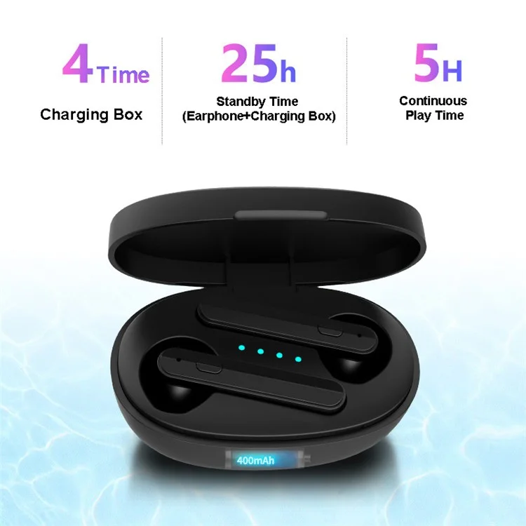 Gorsun GS-V1 Stereo Sound Bluetooth 5.0 Wireless Ohrhörer Fingerabdruck Touch Ohrhörer