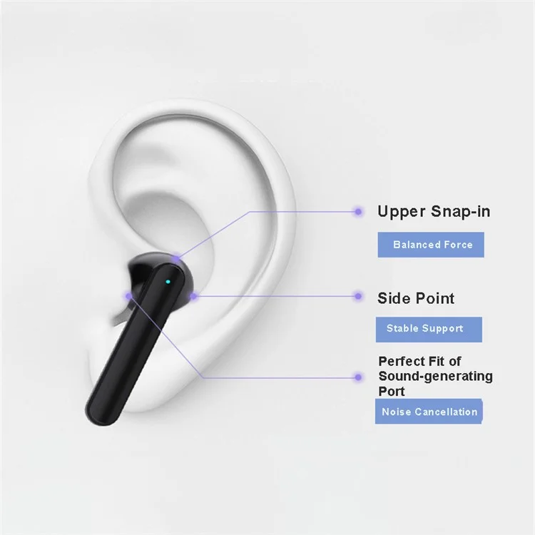 Наушники Gorsun V2S Bluetooth 5.0 TWS со Светодиодным Цифровым Дисплеем Уменьшают Сенсорный Контроль Наушников