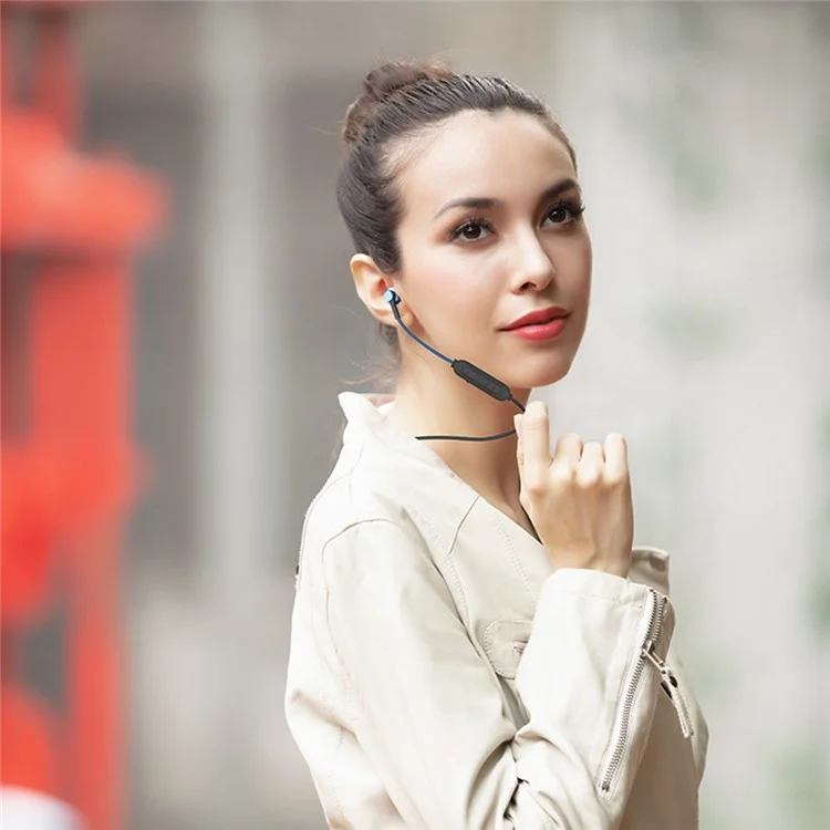 YOOBAO YB-503 Half-In-Ear Headset Sports Neck Hanging Bluetooth Headphone Neckband Wireless Earphone - Green