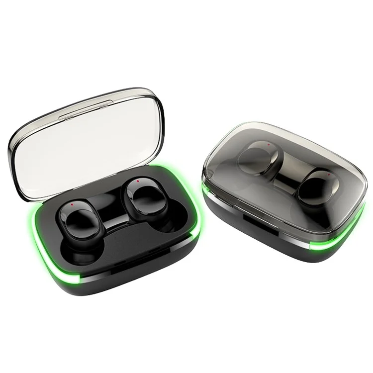 Y60 Bluetooth-compatible Headset TWS Earbuds Low Latency Gaming Headset Wireless In-Ear Headphones with Breathing Light
